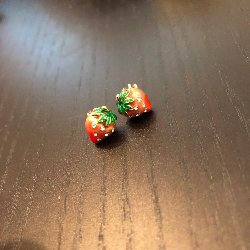 Juicy couture strawberry earrings